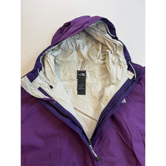 The North Face Women's XL Purple HyVent Rain Jacket Waterproof Casual - Picture 6 of 10